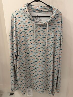 Burlebo Fishing Lure Performance Hoodie